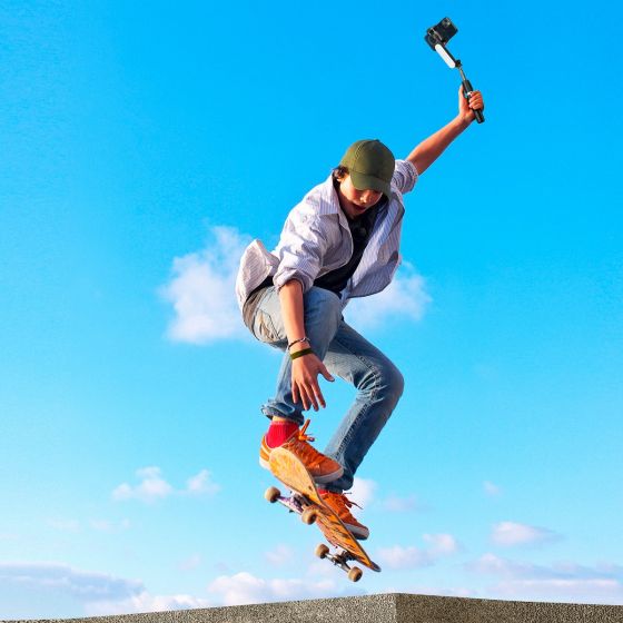 ESTABILIZADOR STEREN GIMBAL 1 EJE, CON SELFIE STICK BT GMB-1000