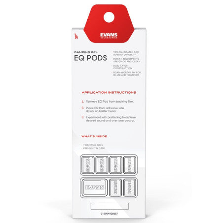 SORDINA PARA REDOBLANTE EVANS GEL EQPODS