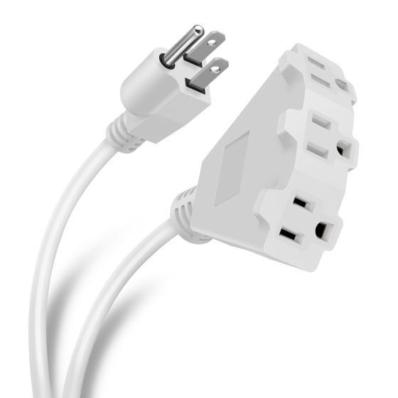 EXTENSION POLARIZADA 3M. STEREN EXT-3X16-03/B-BLANCA