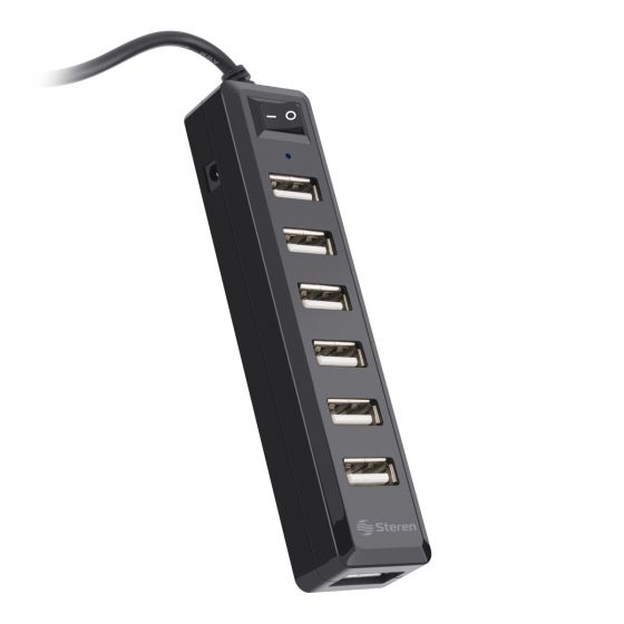 HUB USB de 7 puertos Steren USB-537