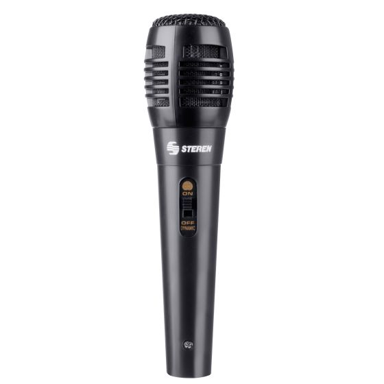 Micrófono amateur, negro Steren MIC-110