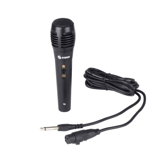 Micrófono amateur, negro Steren MIC-110