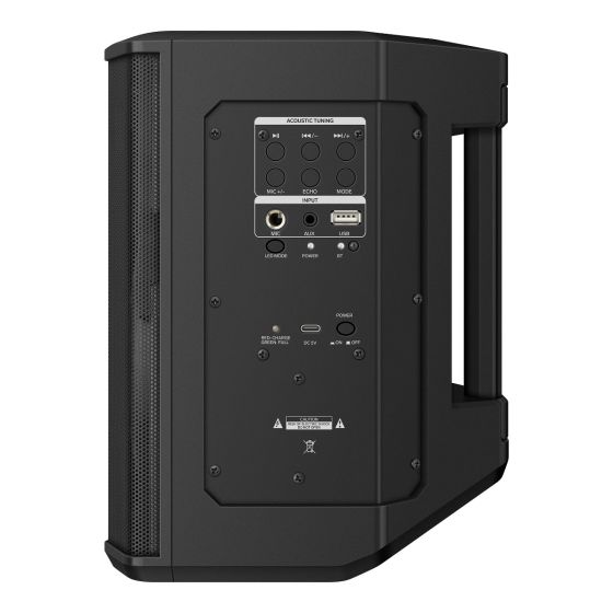 Mini bafle de 5.5" 600 W PMPO Bluetooth* con batería recargable BAF-0610