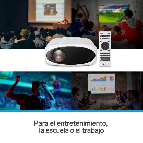 PROYECTOR MULTIMEDIA FULL HD 9000LM PRO-400
