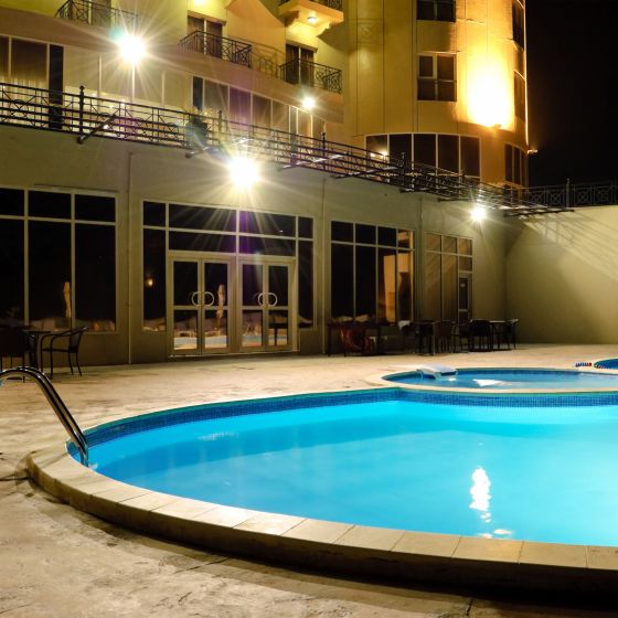 LAMPARA REFLECTOR LED 50 WATTS INTERPERIE LAM-850