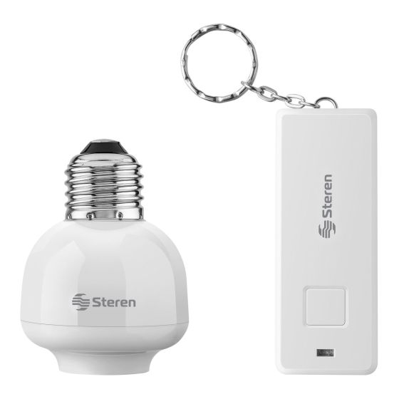 SOCKET CON CONTROL REMOTO STEREN RF-130