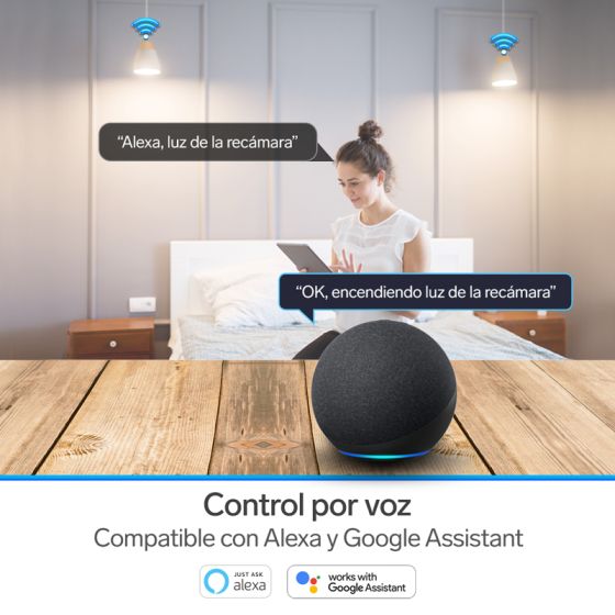 SOCKET PARA LUZ CON WI-FI STEREN SHOME-125