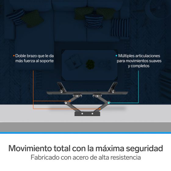 SOPORTE PARA TV STEREN 32 A 70 STV-116