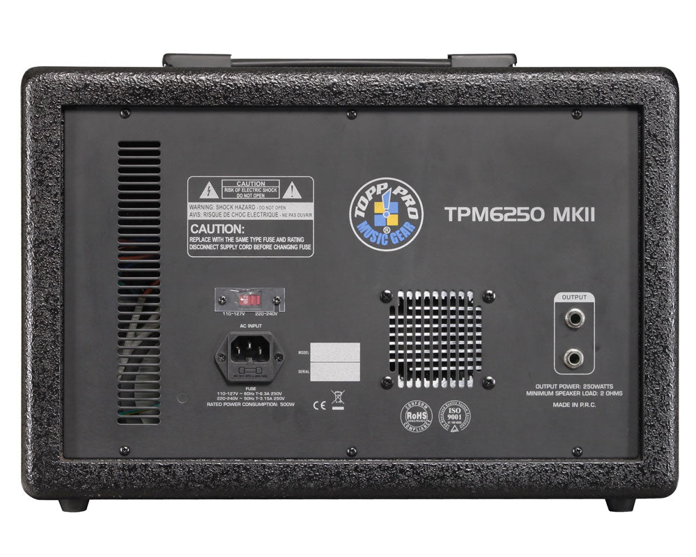 Amplificador Topp Pro TPM6250