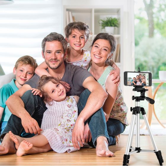 TRIPODE UNIVERSAL STEREN PARA CAMARA Y SMARTPHON MOV-049