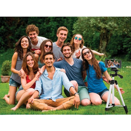 TRIPODE UNIVERSAL STEREN PARA CAMARA Y SMARTPHON MOV-049