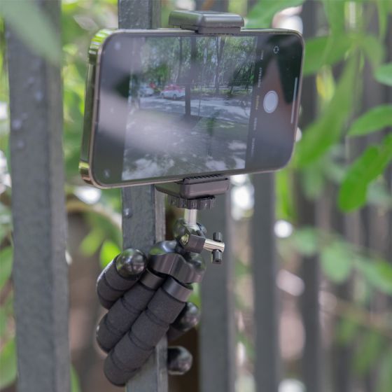 TRIPODE STEREN PARA CAMARA Y SMARTPHONE FLEXIBLE MOV-048