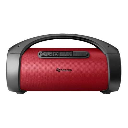 Bocina Bluetooth* BoomBox TWS, 350 W PMPO, roja Steren BOOM-130RO