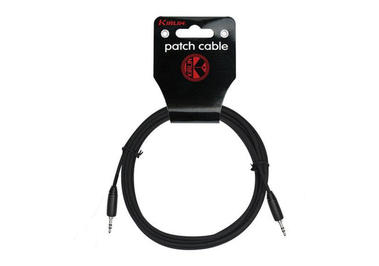 CABLE PLUG 3.5MM A PLUG 3.5 STEREO KIRLIN AE-668L-2M/BK