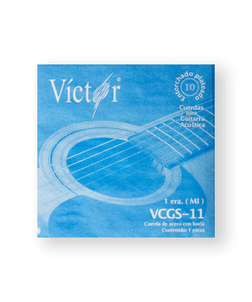 CUERDA METAL ACUSTICA #1 VICTOR VCGS-11-CM1