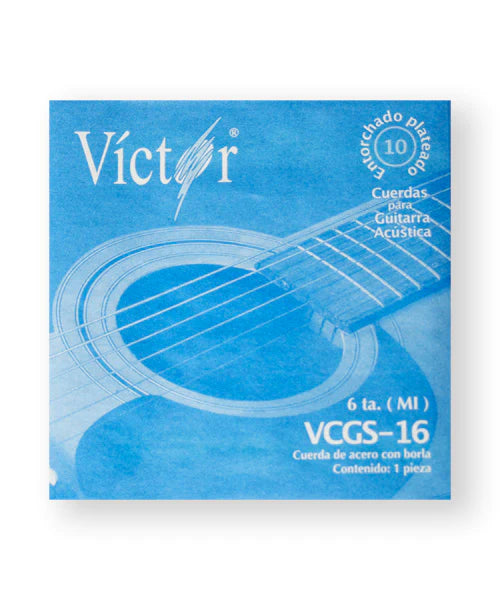 CUERDA METAL ACUSTICA #6 VICTOR VCGS-16-CM6