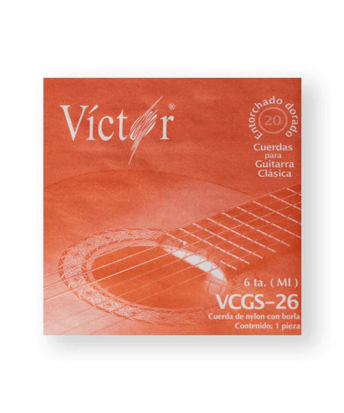 CUERDA NYLON CLASICA VICTOR #6 VCGS-26-CN6