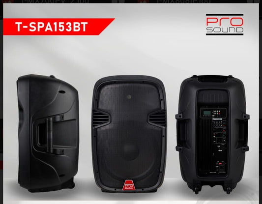 Bocina Activa PRO SOUND T-SPA153BT 15" Bluetooth 350W