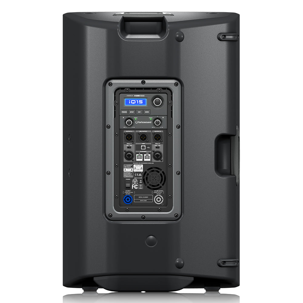 TURBOSOUND IQ15 BOCINA DE 2500-WATTS 15″ CON DSP KLARK TEKNIK