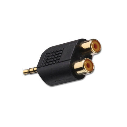 PLUG 3.5 STEREO A 2 JACK RCA T-AD238P