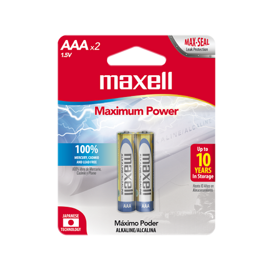 BATERIA AAA ALCALINA MAXELL UNIDAD AAA-5TS