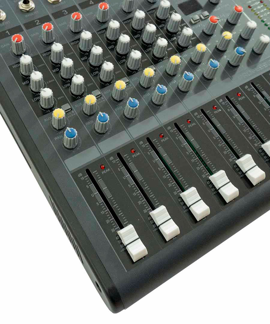 CONSOLA XP AUDIO PASIVA 06 CANALES XPA6 USB