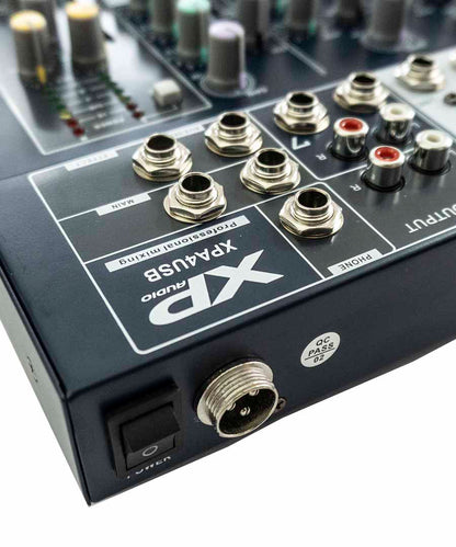 CONSOLA XP AUDIO PASIVA 05 CANALES XPA4 USB