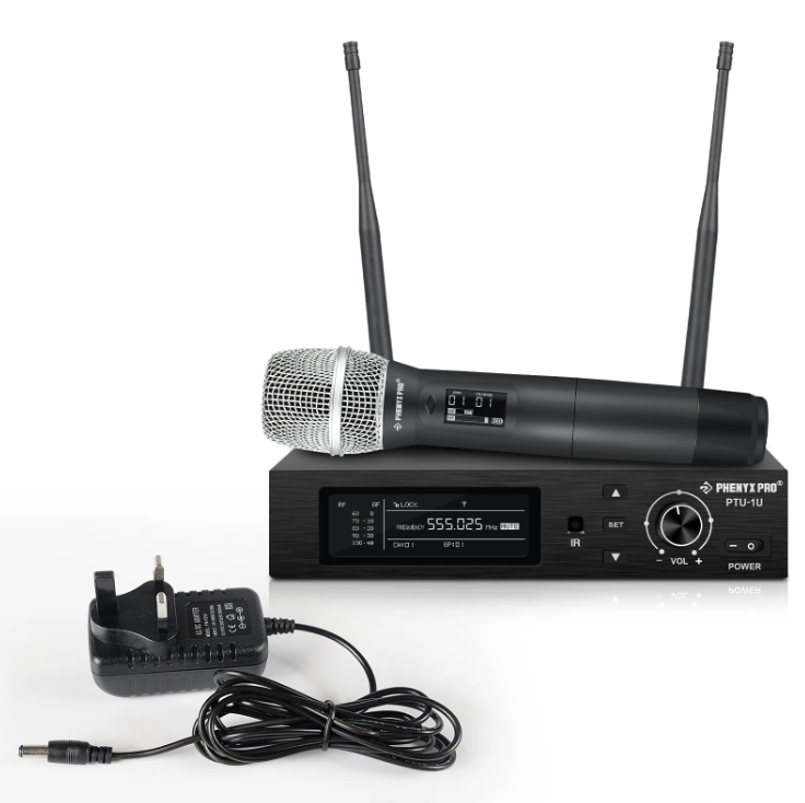 Microfono inalambrico Phenyx Pro PTU-1U