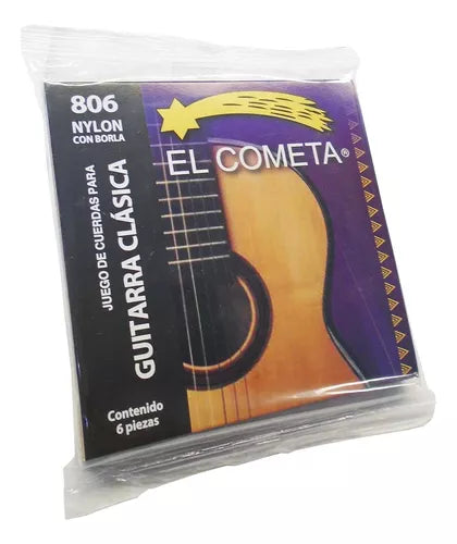 CUERDA JUEGO GUITARRA CLASICA NYLON COMETA COGS-806