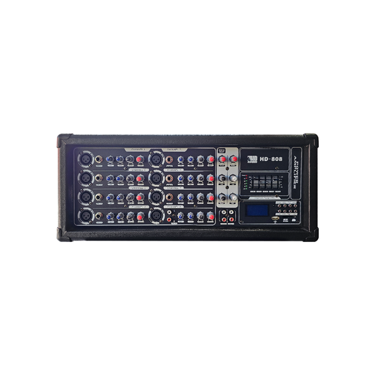 Amplificador HD AUDIO HD-808 de 8 canales