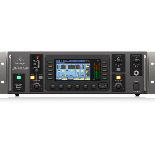 X32 RACK CONSOLA DIGITAL DE RACK 40-ENTRADAS, 16-PREAMPS MIDAS BEHRINGER
