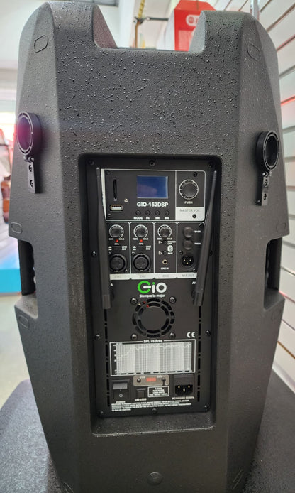 BOCINA PROFESIONAL AMPLIFICADA  GIO-152DSP