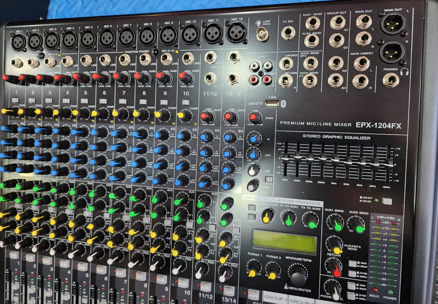 CONSOLA PASIVA 12 CANALES EPIC EPX-1204FX