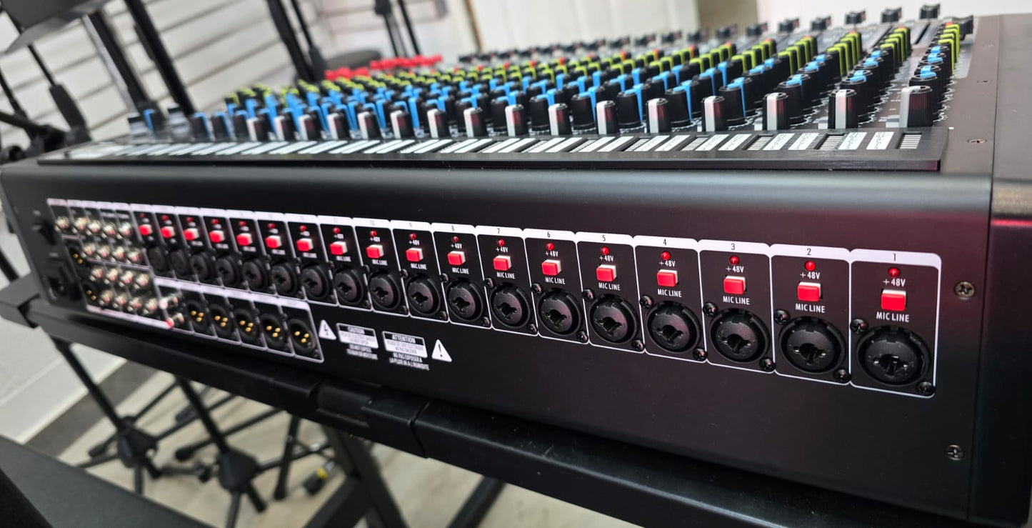CONSOLA EPIC PASIVA 16 CANALES EQ-16 PRO MIX