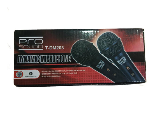 MICROFONO PRO-SOUND 1/4 A XLR T-DM203