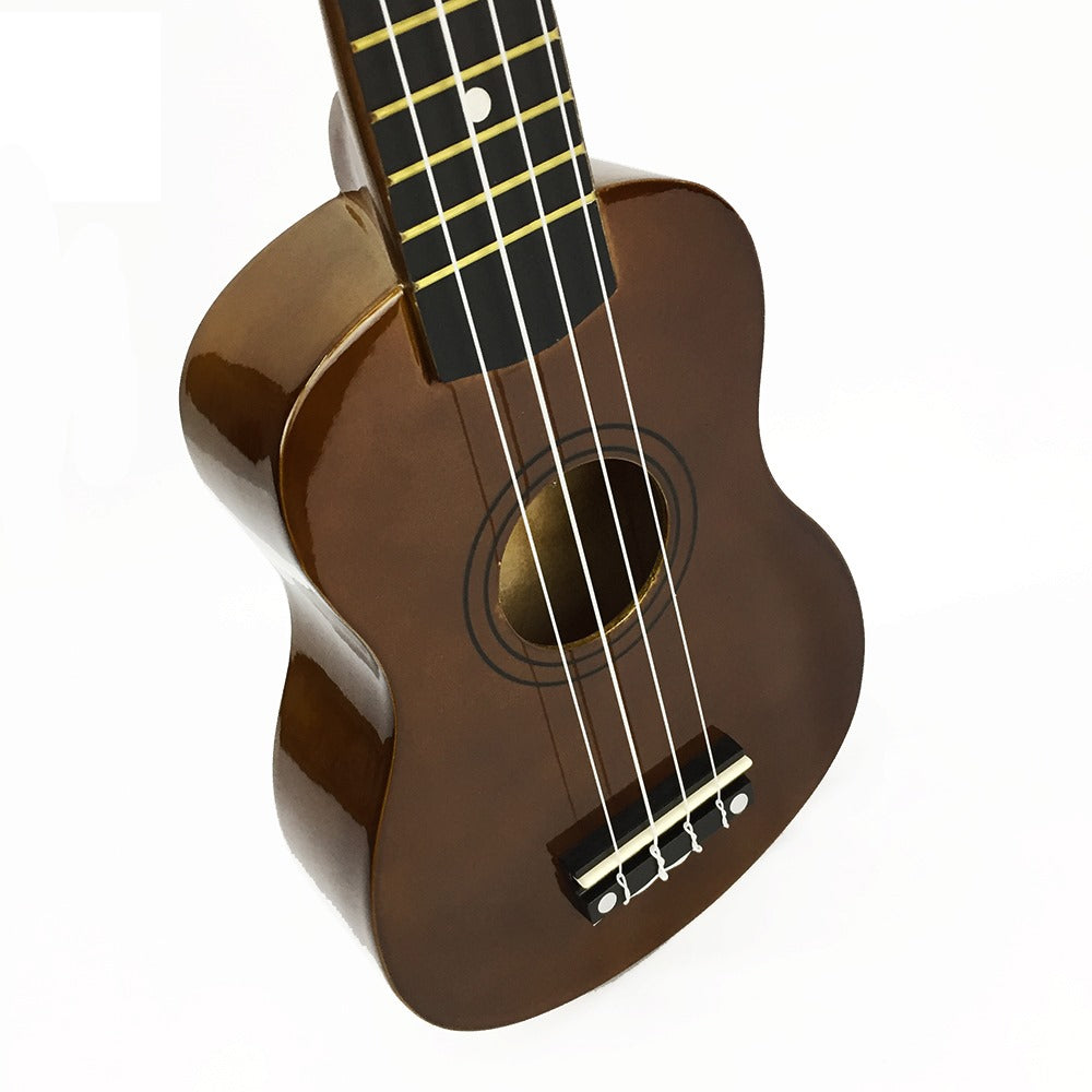 UKELELE CARIBE SOPRANO CARAMELO CON FUNDA UC-AU01-21LB