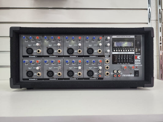 AMPLIFICADOR KOHLT 8 CANALES KPM8200