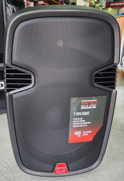 BOCINA RECARGABLE PRO SOUND T-SPA15BAT