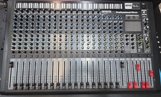 CONSOLA EPIC PASIVA 16 CANALES EQ-16 PRO MIX
