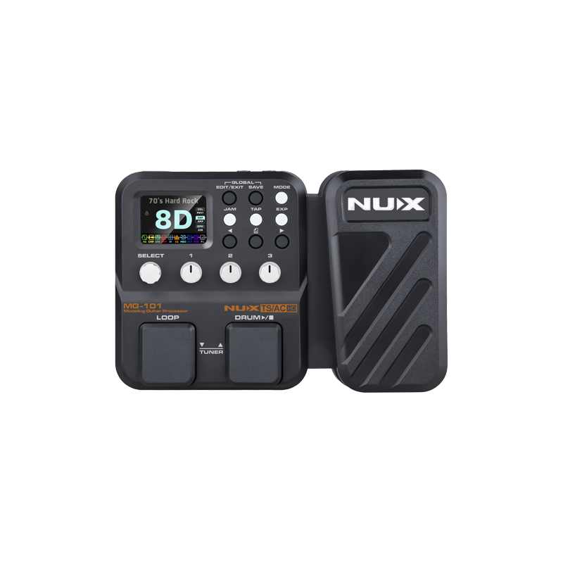 Procesador de efectos para guitarra NUX MG-101