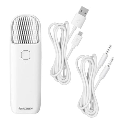 Microfono condensador, para smartphone y pc Steren MIC-558
