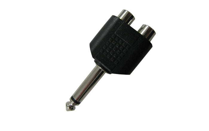 PLUG 1/4 STEREO A 2 JACK RCA T-AD268P