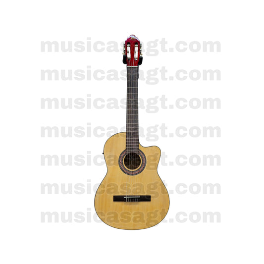 Guitarra electroclásica Memphis MC39CET-N