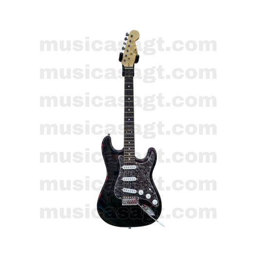 Guitarra eléctrica Memphis Strato MST-BK
