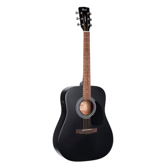 GUITARRA ELECTROACUSTICA CORT NEGRA AD810E BKS