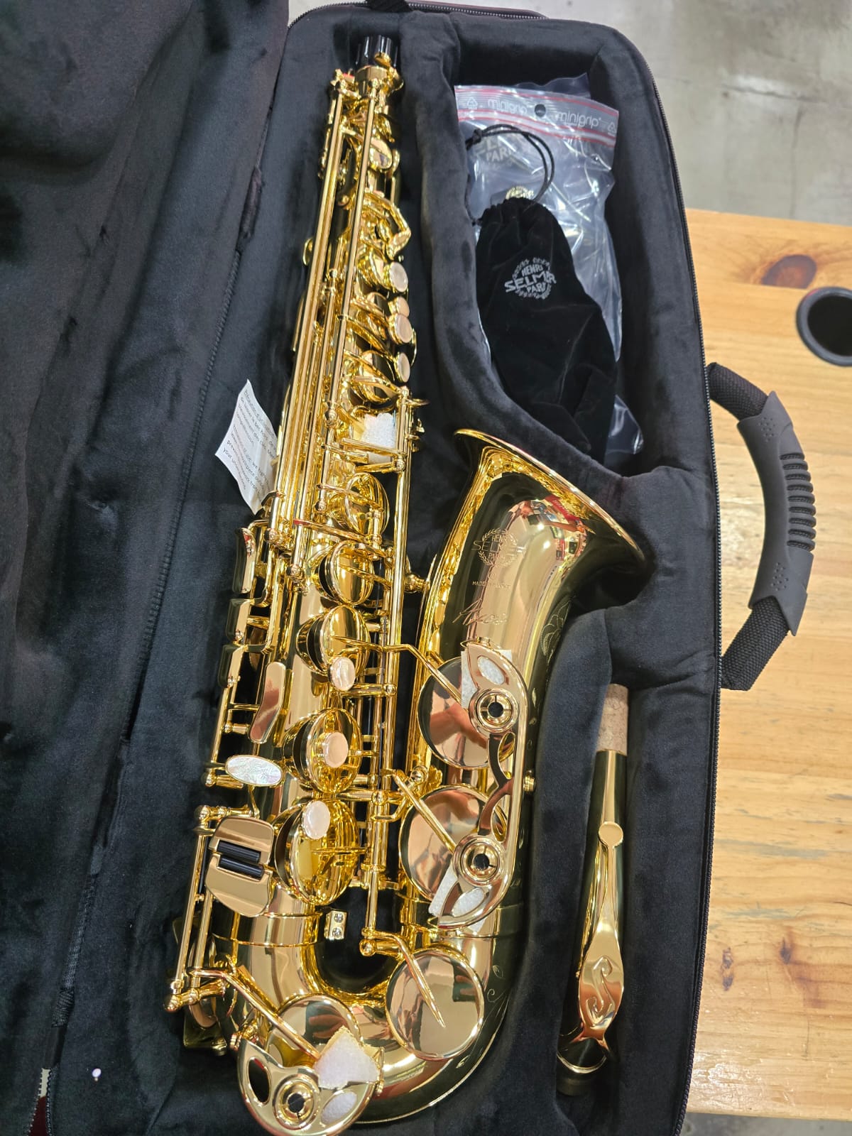 SAXOFON ALTO SELMER PARIS 52 AXOS PROFESIONAL