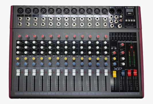 CONSOLA XP AUDIO ACTIVA 12 CANALES XPA12-800USB