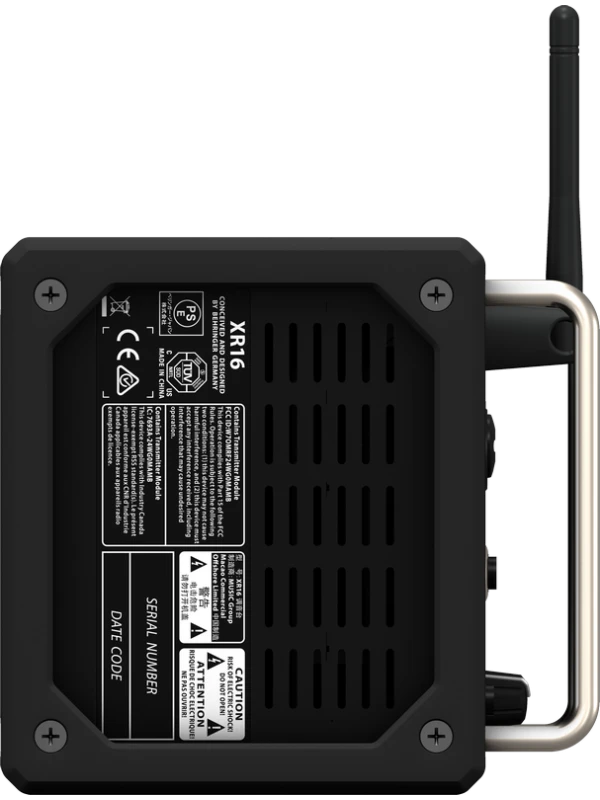 XR16 X AIR CONSOLA DIGITAL 16-Canales 8-Preamps MIDAS PROGRAMABLES, MODULO WIFI INTEGRADO BEHRINGER