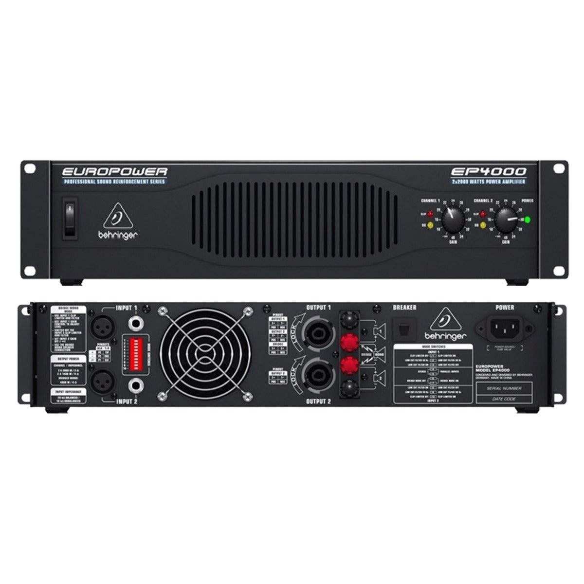 Poder Behringer Europower EP4000