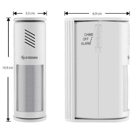 SENSOR DE MOVIMIENTO ALARMA STEREN ALA-034